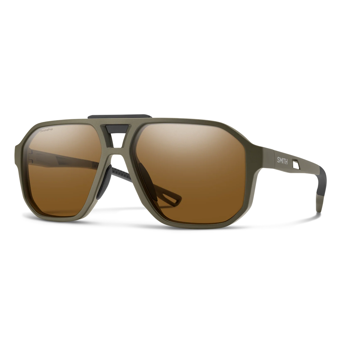 Smith Truss Matte Olive Oil | Chromapop Polarized Brown