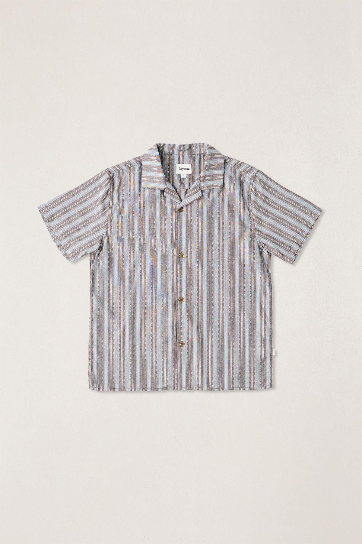 Rhythm Men's Vacation Stripe SS Shirt
