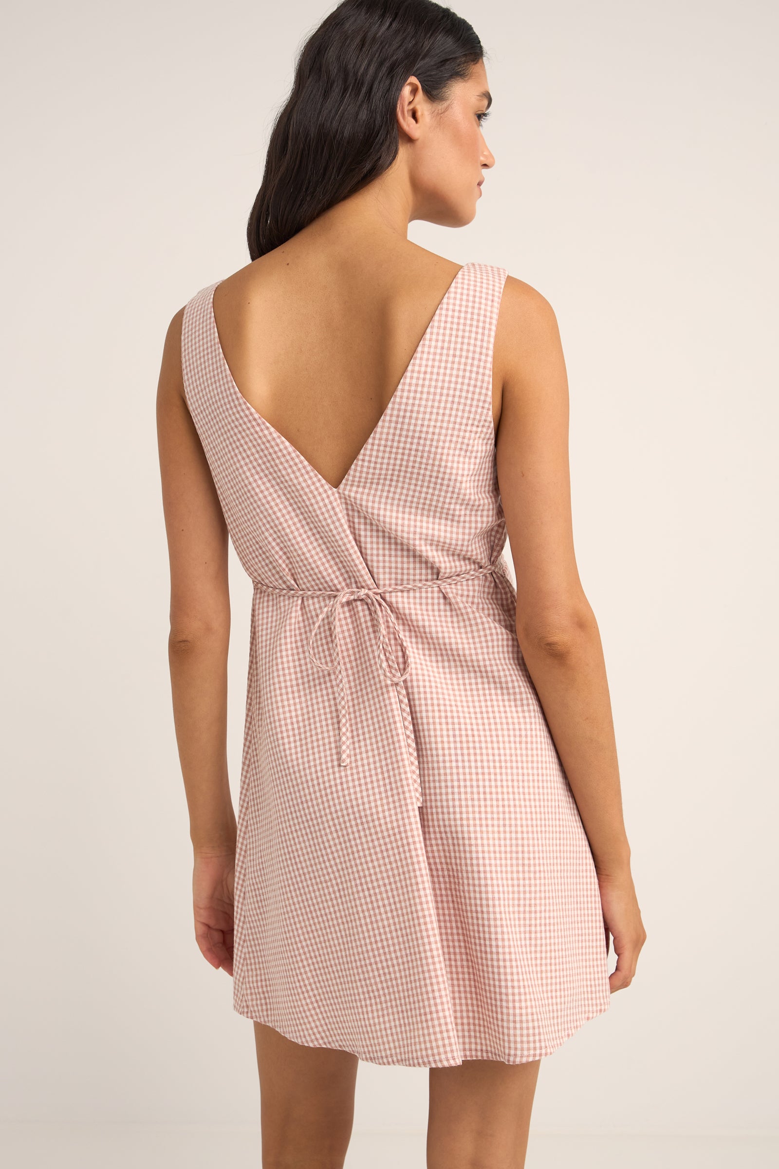 Rhythm Women's Lola Check Mini Dress