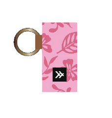 Thread Pink Tropic Chapstick Holder Keychain